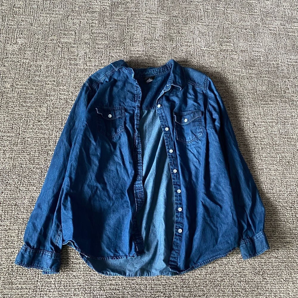 Torrid Denim Button Up
